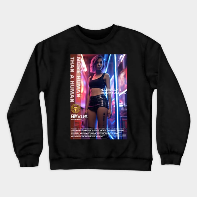 Replicant 4 Crewneck Sweatshirt by obstinator